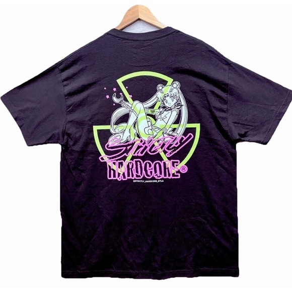 American Apparel Other - Strictly Hardcore Underground Rave EDM T-shirt Size XL Sailor Moon Dancing